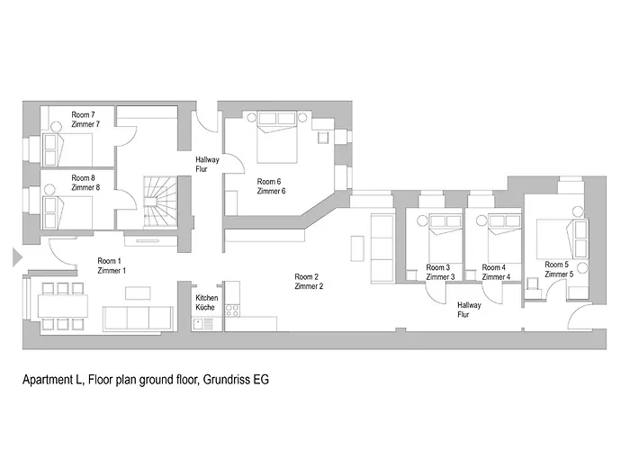 33 L - 8 Rooms, 3 Baths, 190qm * ברלין